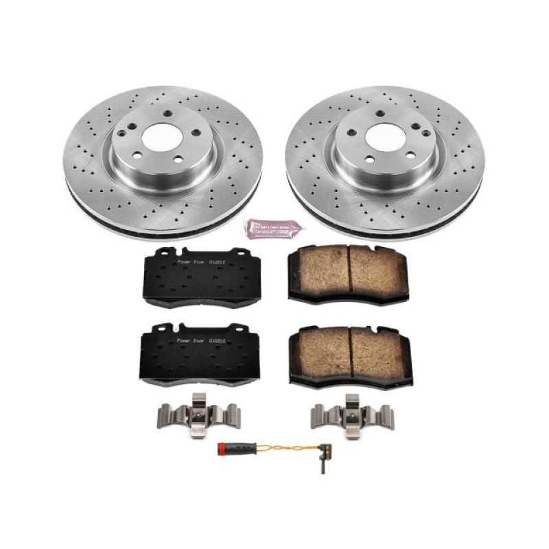 PowerStop PSB Autospecialty Kit Brakes, Rotors & Pads Brake Kits - OE main image