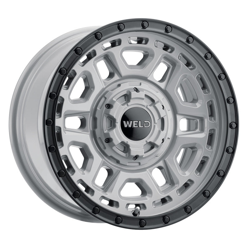 Weld Off-Road W169 17X9 Crux 6X135 6X139.7 ET-12 BS4.50 Gloss Armor Gray / Satin Black 106.1 W16979098450