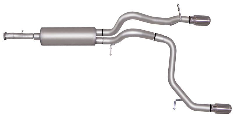 Gibson 07-10 Hummer H3 Base 3.7L 2.5in Cat-Back Dual Split Exhaust - Aluminized 312700 Main Image