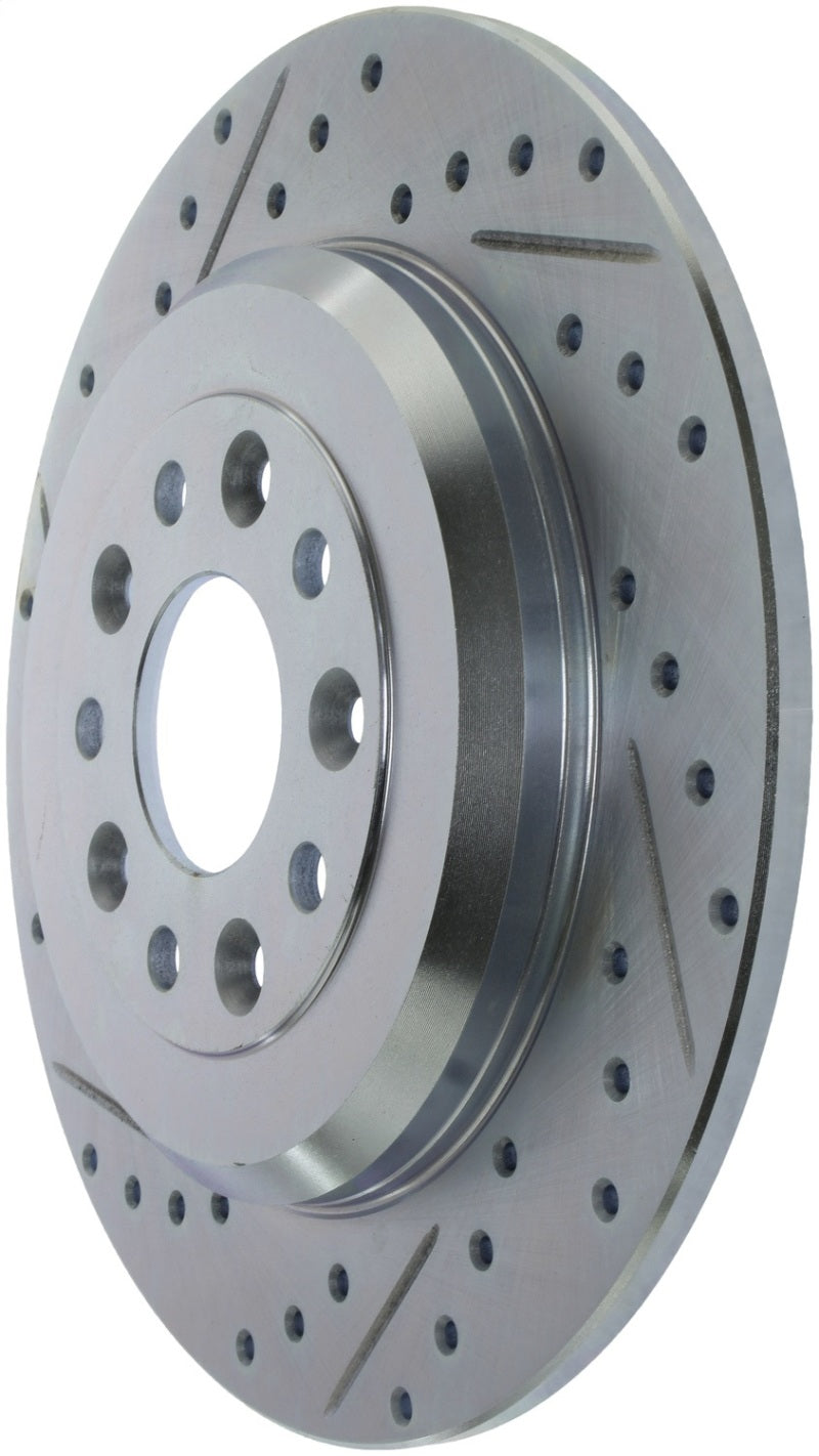 StopTech Select Sport Drilled & Slotted Rotor - Rear Left 227.61081R