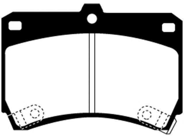 EBC Brake Pads DP3884C Item Image