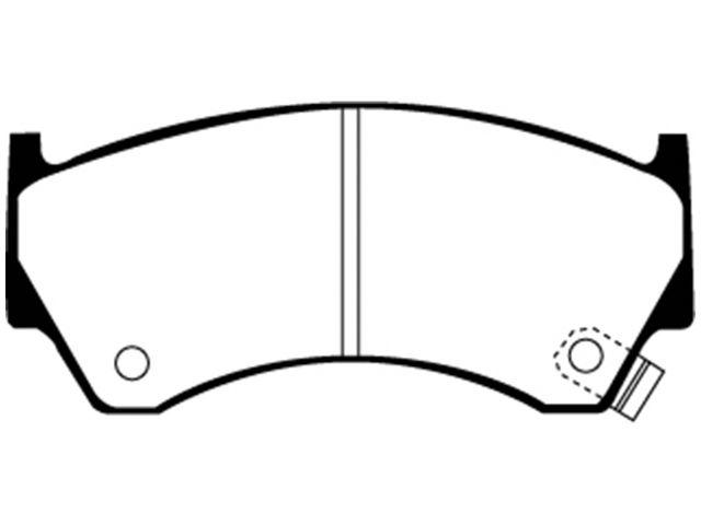 EBC Brake Pads DP41044R Item Image