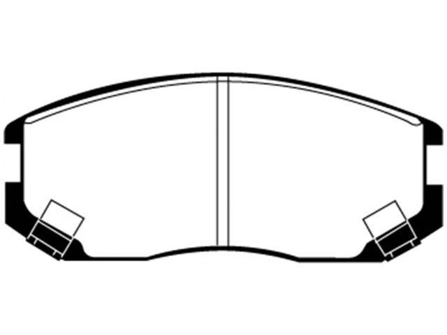 EBC Brake Pads DP41063R Item Image