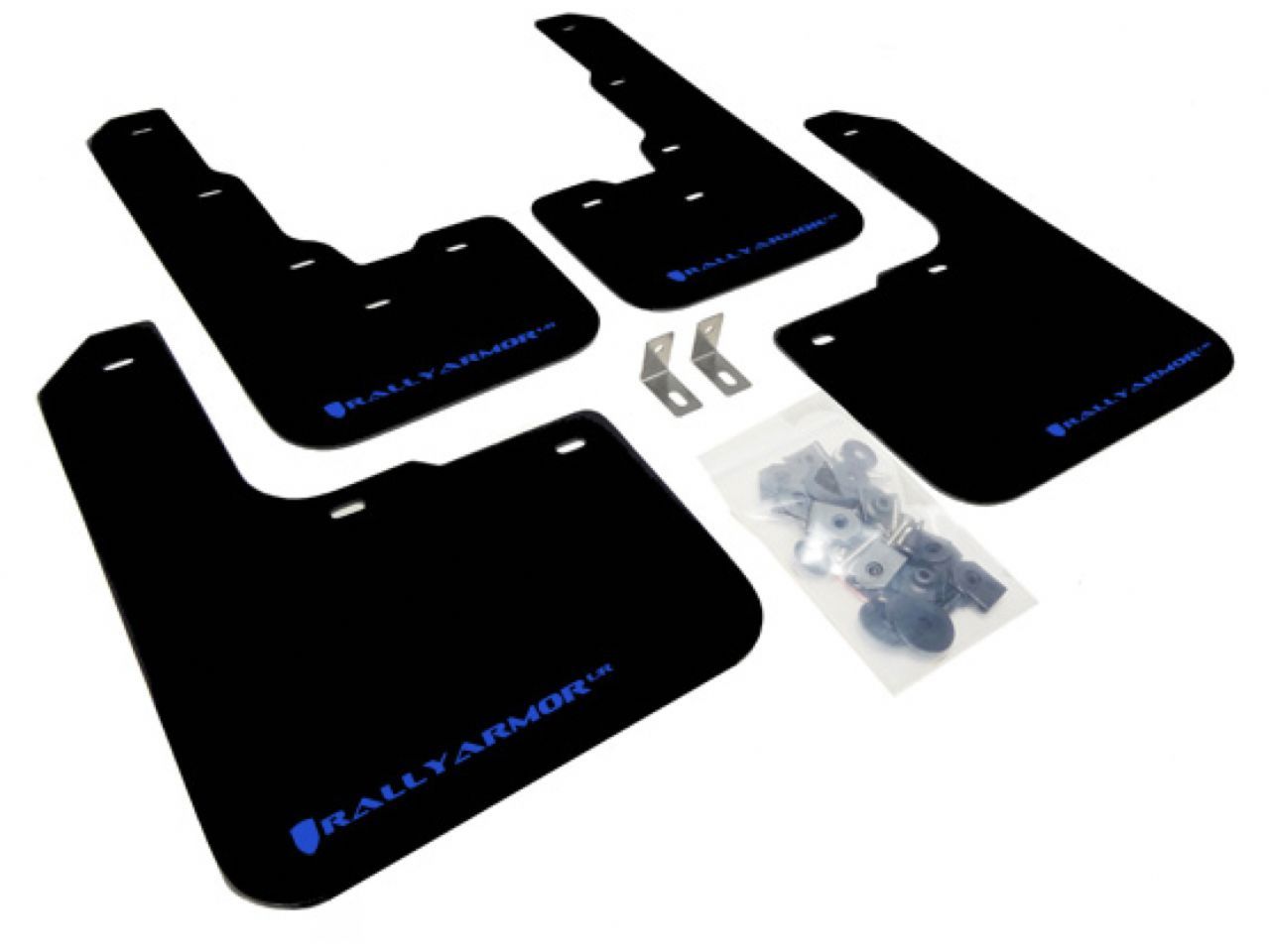 Rally Armor Mud Flaps MF39-UR-BLK/BL Item Image