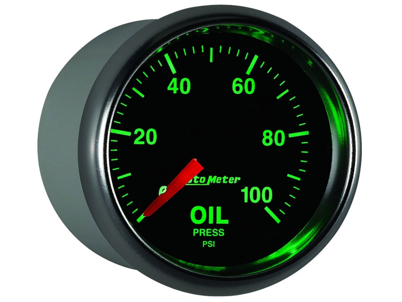 Autometer Gauge, Oil Pressure, 2 1/16", 100PSI, Digital Stepper Motor GS