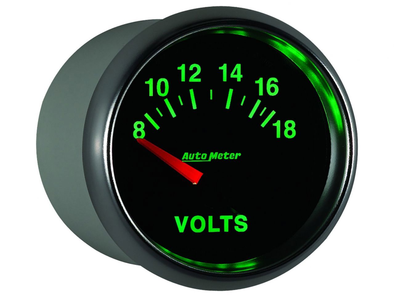 Autometer Gauge, Voltmeter, 2 1/16", 18v, Electric, Gs