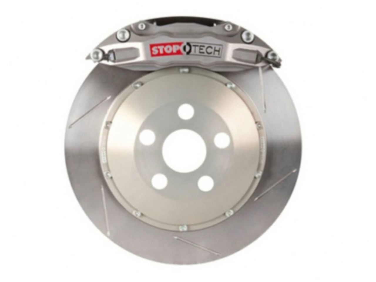 StopTech  Trophy Sport Big Brake Kit; Silver Caliper Drilled 2-Piece Rotor, Front