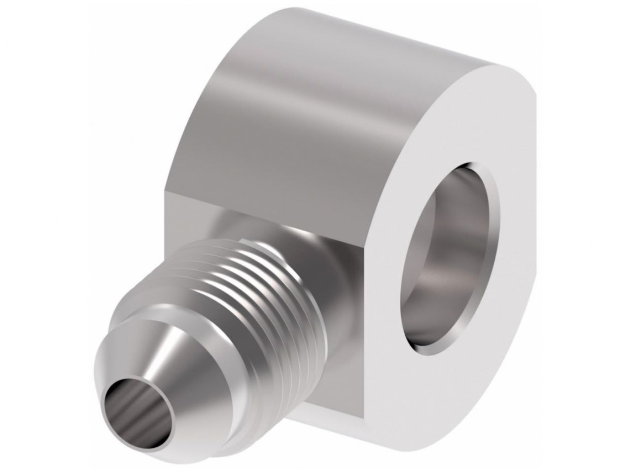 Aeroquip -03AN Hose Fitting Dash Size; 3/8in. Brake Thread Size; Steel; Bulk