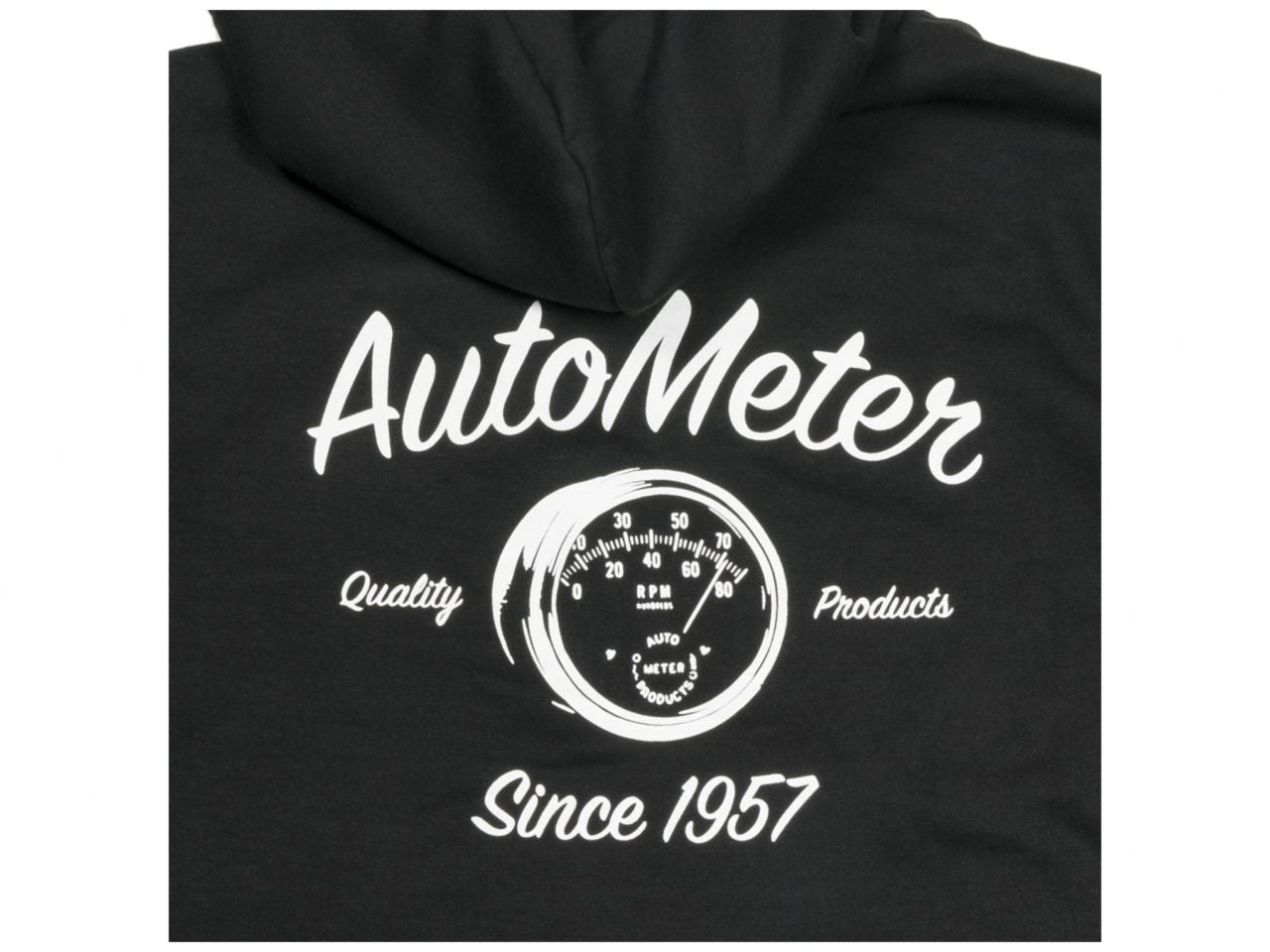 Autometer Zip Hoodie,Vintage,Black,XXL