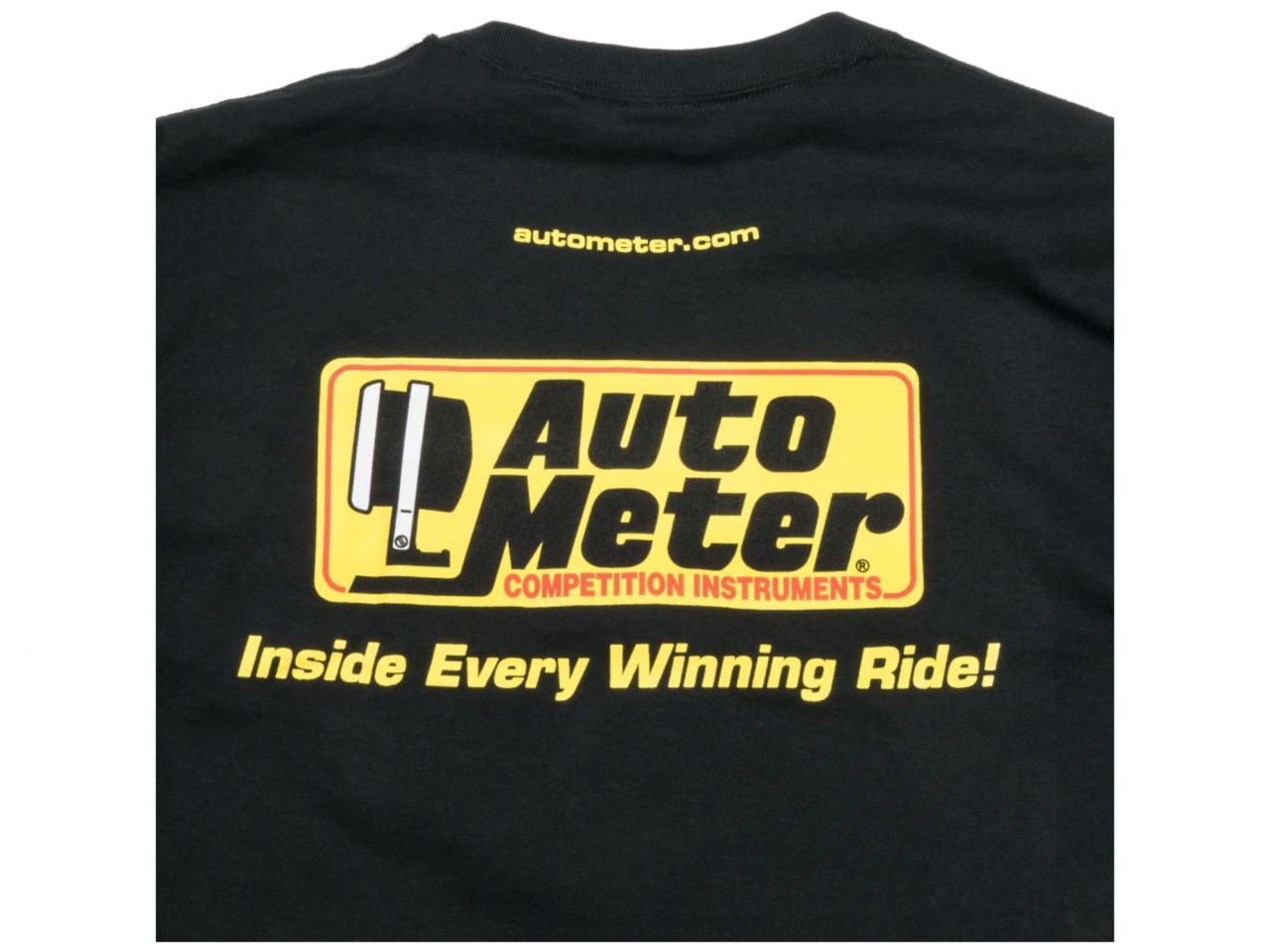 Autometer T-shirt,Adult Medium,Black,'Competition Instruments'