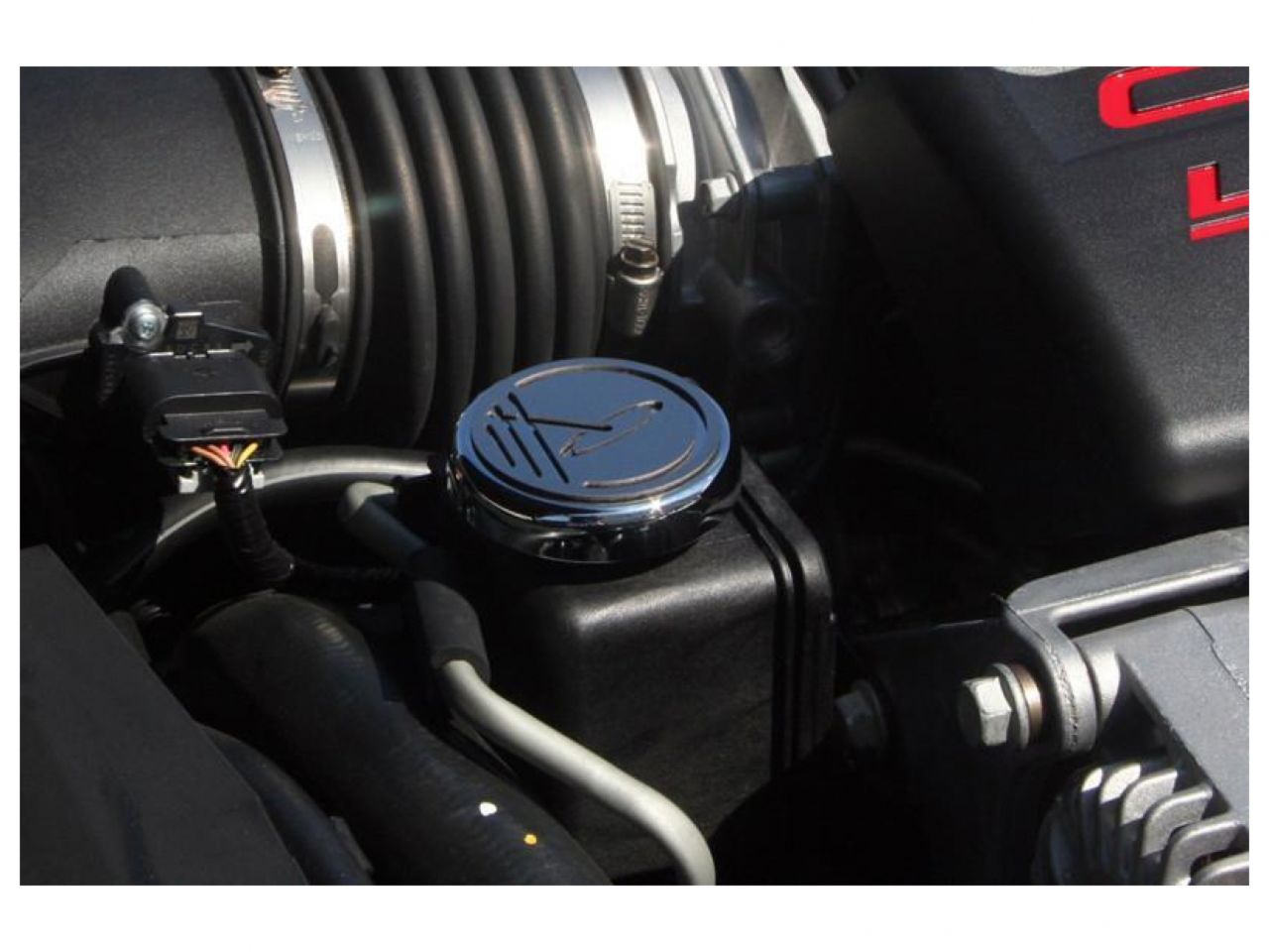 American Car Craft (ACC) Distributor Cap Cover;05-13 C6 Corvette Executive Series Fluid Cap