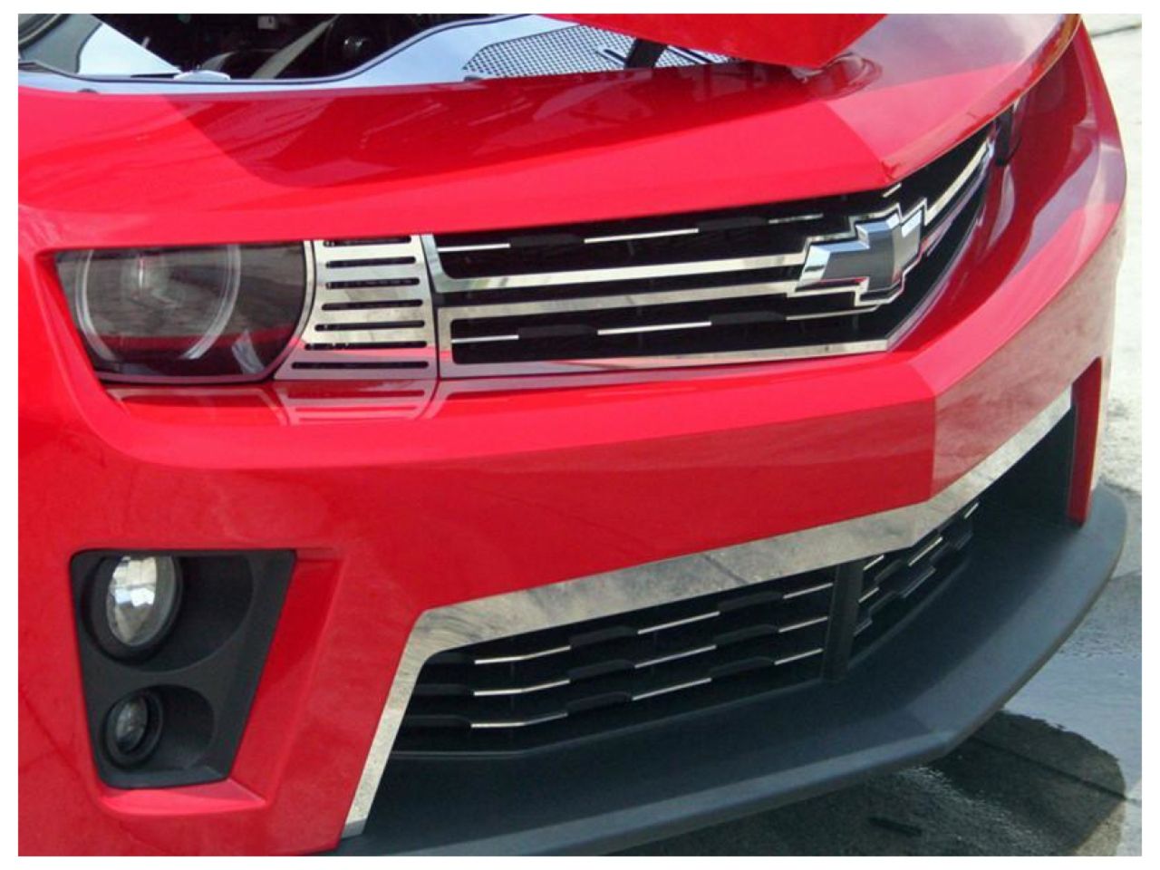 American Car Craft (ACC) 2012-2013 Camaro ZL1 - Lower Front Grille Trim Kit 26Pc