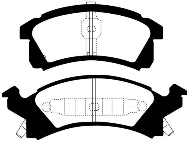 EBC Brake Pads DP21174 Item Image