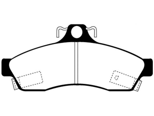 EBC Brake Pads DP21181 Item Image