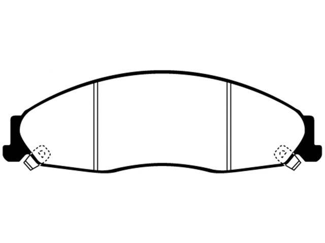 EBC Brake Pads DP41645R Item Image