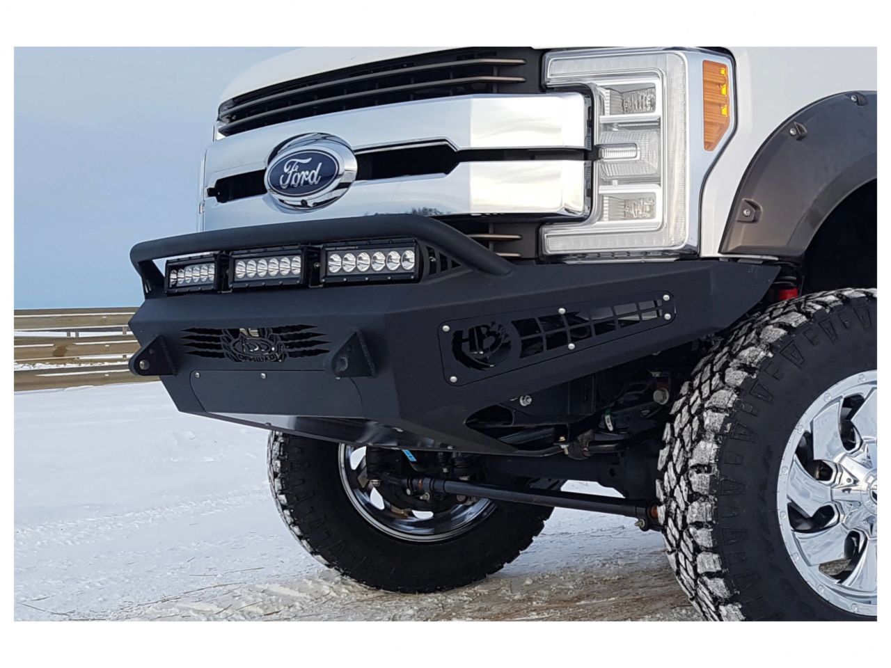 Addictive Desert Designs 2017-2019 Ford Super Duty HoneyBadger Front Bumper