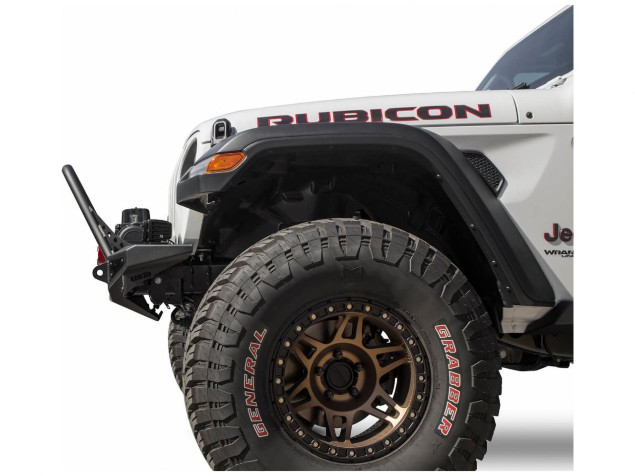 Addictive Desert Designs 2018-2020 Jeep JL/JT Rock Fighter Stinger Winch Front Bumper
