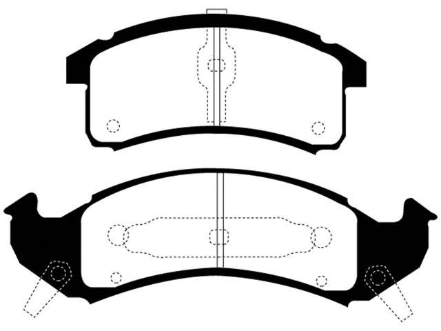 EBC Brake Pads DP21271 Item Image