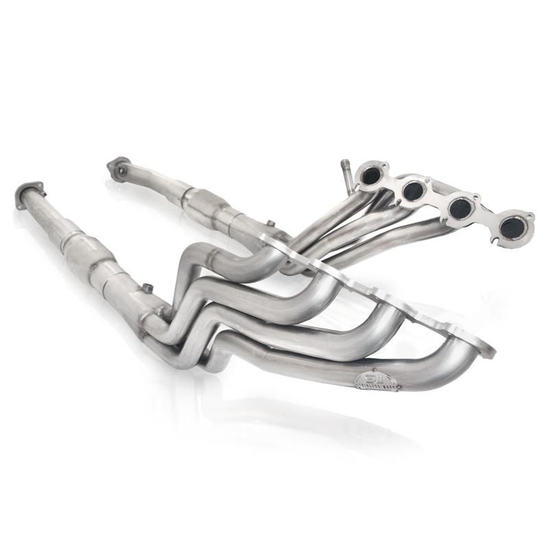 Stainless Works 1992-97 Crown Victoria/Grand Marquis 4.6L Headers 1-5/8in Primaries 3in H-Flow Cats CRVICHDRCAT Main Image