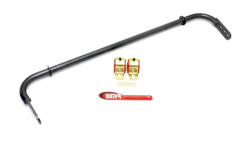 BMR 10-11 5th Gen Camaro Rear Hollow 25mm Adj. Sway Bar Kit w/ Bushings - Black Hammertone SB017H Main Image