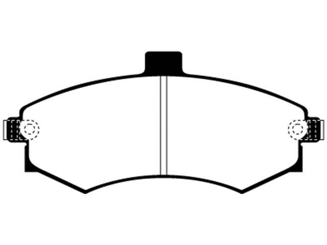 EBC Brake Pads DP41670R Item Image