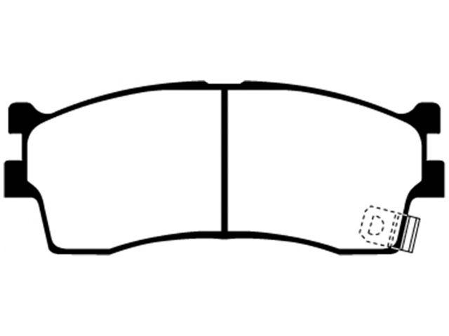 EBC Brake Pads DP21475 Item Image