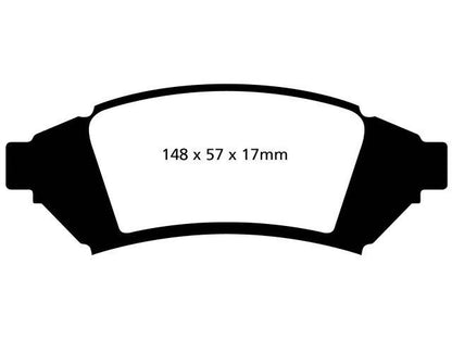 EBC Brake Pads DP41683R Item Image