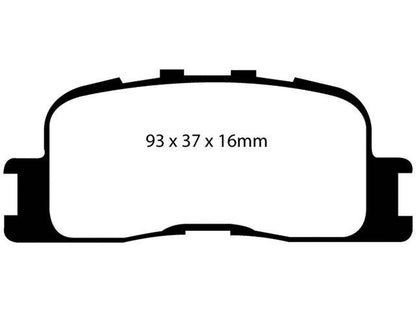 EBC Brake Pads DP41716R Item Image