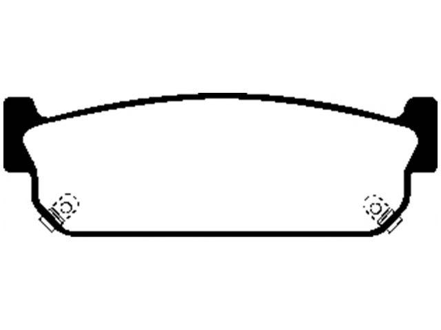 EBC Brake Pads DP21784 Item Image