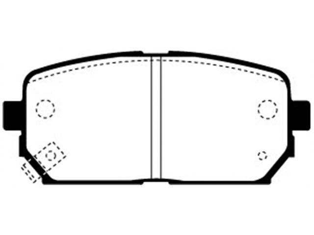 EBC Brake Pads DP21810 Item Image