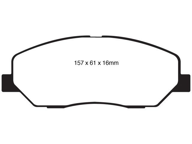 EBC Brake Pads DP21821 Item Image