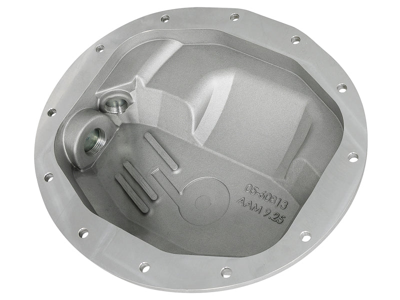 aFe Power Street Series Front Differential Cover Raw w/ Machined Fins 13-18 RAM V8 5.7/6.4L 46-70400