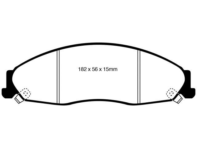 EBC Brake Pads DP21841 Item Image