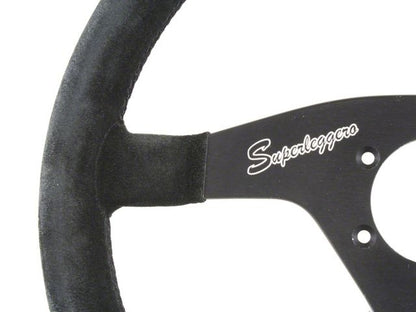 OMP Velocita Superleggero 350 mm Black Suede Steering Wheel