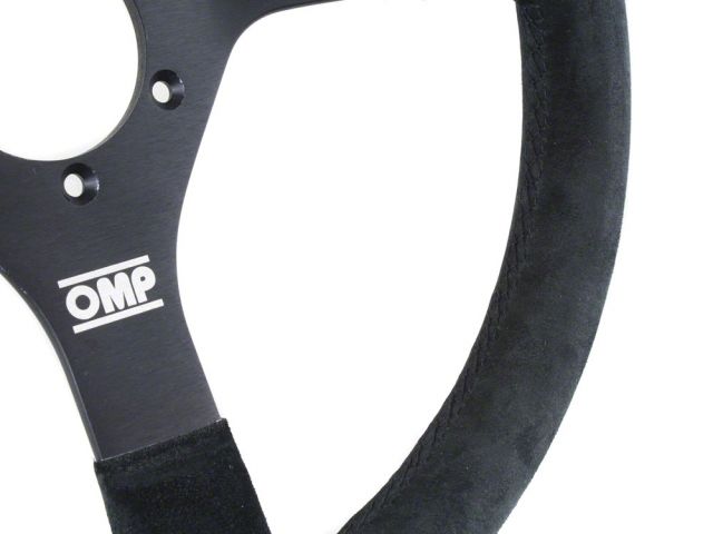 OMP Velocita Superleggero 350 mm Black Suede Steering Wheel