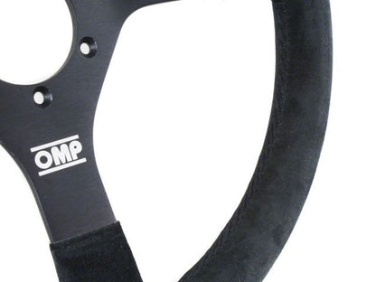 OMP Velocita Superleggero 350 mm Black Suede Steering Wheel
