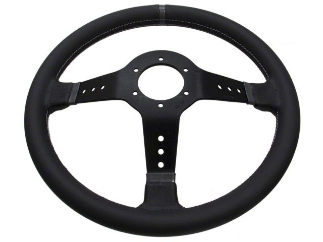 Sparco Piuma 777 Black Leather Steering Wheel 350mm