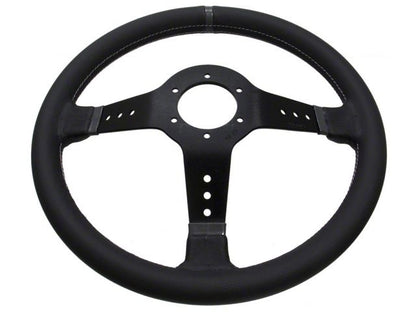Sparco Piuma 777 Black Leather Steering Wheel 350mm