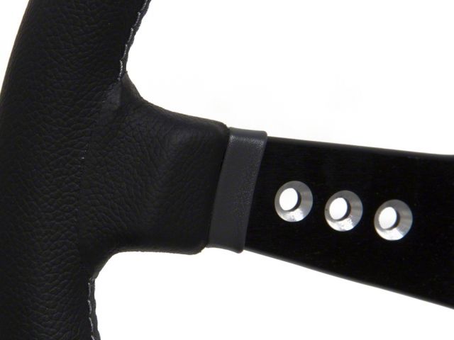 Sparco Piuma 777 Black Leather Steering Wheel 350mm