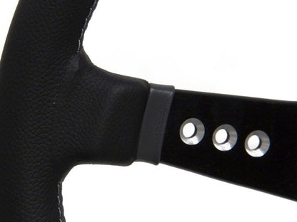 Sparco Piuma 777 Black Leather Steering Wheel 350mm