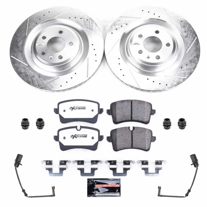 PowerStop PSB Z26 Street Warrior Kit Brakes, Rotors & Pads Brake Kits - Performance D&S main image