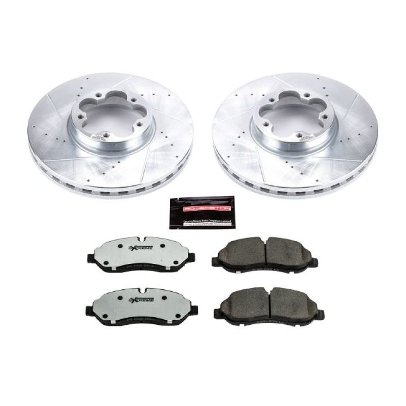 PowerStop PSB Z36 Truck & Tow Kit Brakes, Rotors & Pads Brake Kits - Performance D&S main image