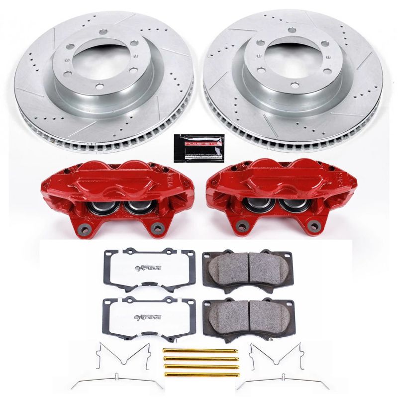 PowerStop PSB Z36 Truck & Tow Kit w/Cals Brakes, Rotors & Pads Brake Kits - Performance D&S main image