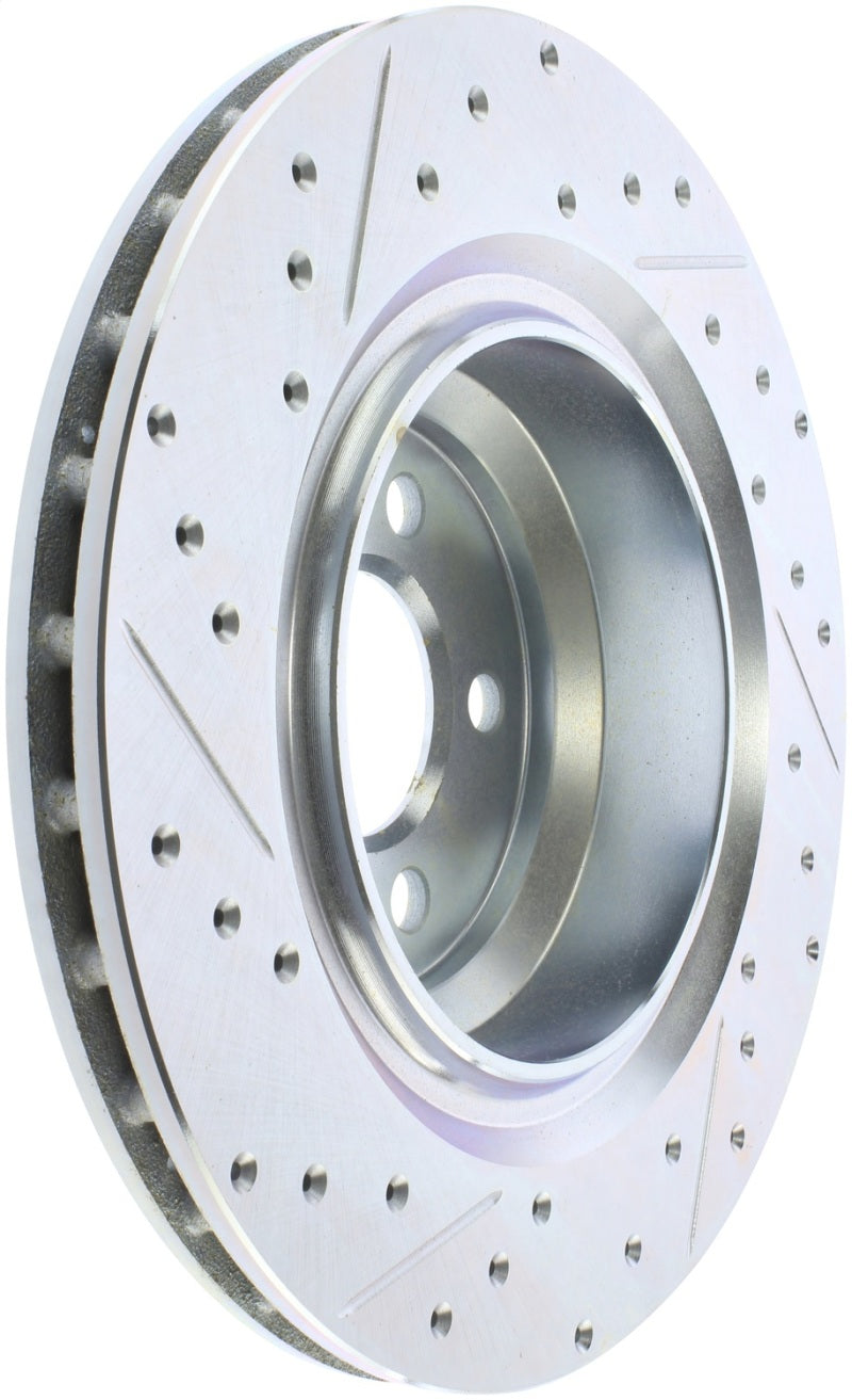 StopTech Select Sport 13-14 Dodge Challenger SRT8 Drilled and Slotted Rear Left Brake Rotor 227.63064L