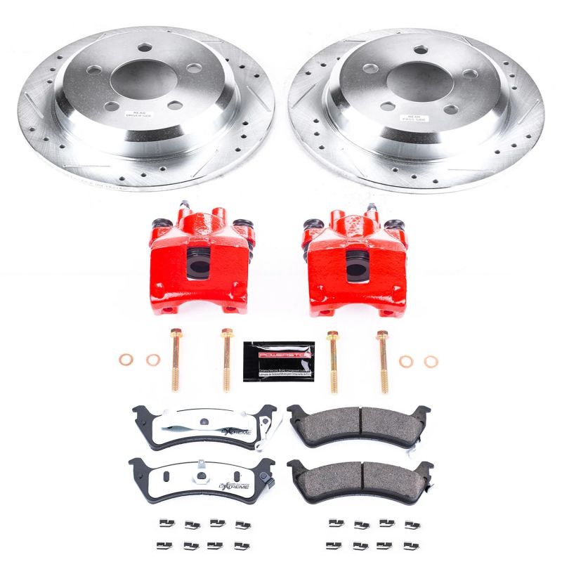 PowerStop PSB Z36 Truck & Tow Kit w/Cals Brakes, Rotors & Pads Brake Kits - Performance D&S main image