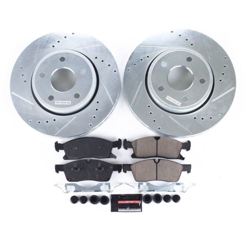 PowerStop PSB Z23 Evolution Kit Brakes, Rotors & Pads Brake Kits - Performance D&S main image