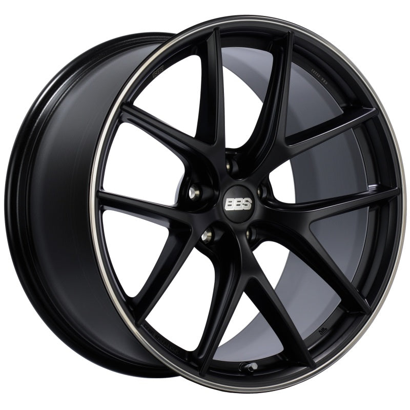 BBS CI-R 20x11.5 5x120 ET52 Satin Black Rim Protector Wheel -82mm PFS/Clip Required CI0801BPO