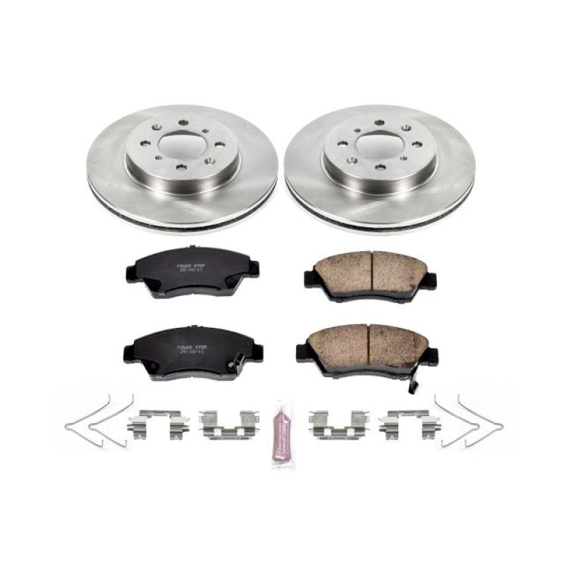 PowerStop PSB Autospecialty Kit Brakes, Rotors & Pads Brake Kits - OE main image