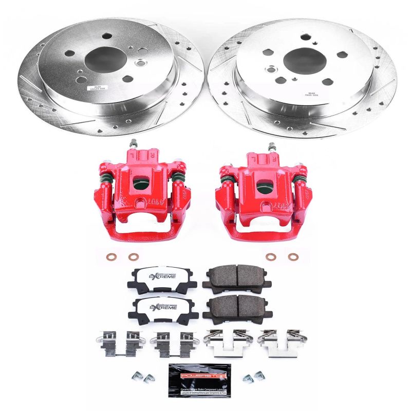 PowerStop PSB Z36 Truck & Tow Kit w/Cals Brakes, Rotors & Pads Brake Kits - Performance D&S main image