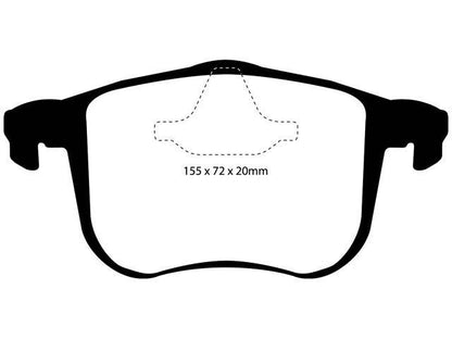 EBC Brake Pads UD1257 Item Image